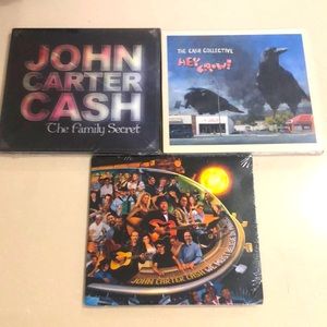✨SEALED✨3 John Carter Cash CDs